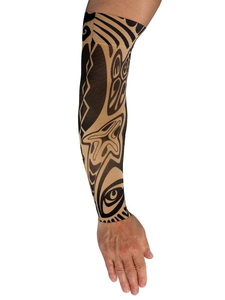 Fierce Beige Mans Compression Sleeve