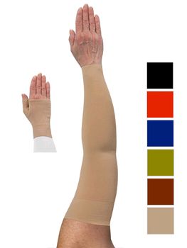 LympheDIVAS Solid Lymphoedema Sleeve and Gauntlet Set