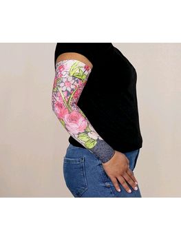 LympheDIVAS Bloomin Betty Dark Lymphoedema Sleeve