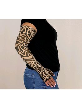 LympheDIVAS Celtic Lymphoedema Sleeve and Gauntlet Set